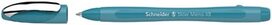 Schneider balpen Slider Memo Colour Edition, extra breed, blauwe inkt, teal Schneider balpen Slider Memo Colour Edition, extra breed, blauwe inkt, teal