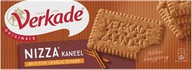Verkade Nizza koekjes kaneel, pak van 240 gram Verkade Nizza koekjes kaneel, pak van 240 gram