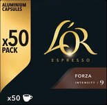 Douwe Egberts L'Or Intensity koffiecapsules, Forza, pak van 50 stuks Douwe Egberts L'Or Intensity koffiecapsules, Forza, pak van 50 stuks