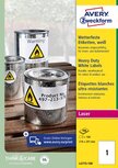 Avery weerbestendige etiketten, ft 210 x 297 mm, wit, doos van 100 etiketten Avery weerbestendige etiketten, ft 210 x 297 mm, wit, doos van 100 etiketten