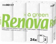 Renova Green toiletpapier, 2-laags, 160 vellen, pak van 96 rollen Renova Green toiletpapier, 2-laags, 160 vellen, pak van 96 rollen