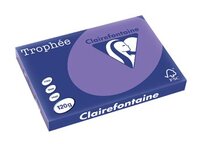Clairefontaine Trophée Intens, gekleurd papier, A3, 120 g, 250 vel, violet Clairefontaine Trophée Intens, gekleurd papier, A3, 120 g, 250 vel, violet