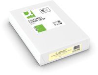 Q-CONNECT gekleurd kopieerpapier, A4, 80g, pak van 500 vel, lchtgeel Q-CONNECT gekleurd kopieerpapier, A4, 80g, pak van 500 vel, lchtgeel