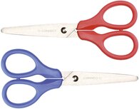 Q-CONNECT schaar, 13 cm, symmetrische ogen, op blister Q-CONNECT schaar, 13 cm, symmetrische ogen, op blister