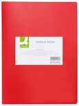 Q-CONNECT showalbum, A4, 10 tassen, rood Q-CONNECT showalbum, A4, 10 tassen, rood