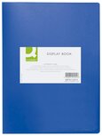 Q-CONNECT showalbum, A4, 20 tassen, blauw Q-CONNECT showalbum, A4, 20 tassen, blauw
