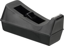 Q-CONNECT plakbandafroller, voor rollen 19 mm x 33 m, zwart Q-CONNECT plakbandafroller, voor rollen 19 mm x 33 m, zwart