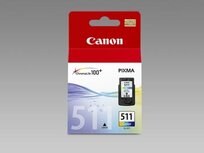 Canon inktcartridge CL-511, 245 pagina's, OEM 2972B001, 3 kleuren Canon inktcartridge CL-511, 245 pagina's, OEM 2972B001, 3 kleuren