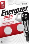 Energizer knoopcel CR2025, blister van 2 stuks Energizer knoopcel CR2025, blister van 2 stuks