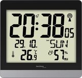 Technoline klok WS 8014, digitaal, radiogestuurd, ft 20 x 2,9 x 18,9 cm Technoline klok WS 8014, digitaal, radiogestuurd, ft 20 x 2,9 x 18,9 cm