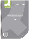 Q-CONNECT collegeblok, ft A4, 80 vel, gelijnd, 4-gaats Q-CONNECT collegeblok, ft A4, 80 vel, gelijnd, 4-gaats