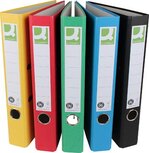 Q-CONNECT ordner, voor ft A4, uit Recycolor papier, rug van 5 cm, geassorteerde kleuren Q-CONNECT ordner, voor ft A4, uit Recycolor papier, rug van 5 cm, geassorteerde kleuren