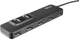 Trust Oila USB 2.0 Hub 7-poorten Trust Oila USB 2.0 Hub 7-poorten