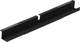 Kabelgoot verstelbaar, 790 - 1500 mm, zwart Kabelgoot verstelbaar, 790 - 1500 mm, zwart
