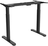 Zit-sta bureau onderstel, zwart Zit-sta bureau onderstel, zwart