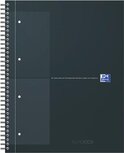 Oxford INTERNATIONAL Notebook, 160 bladzijden, ft A4+, geruit 5 mm, zwart Oxford INTERNATIONAL Notebook, 160 bladzijden, ft A4+, geruit 5 mm, zwart