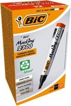 Bic permanent marker Marking 2300 ECOlutions, rood, doos van 12 stuks Bic permanent marker Marking 2300 ECOlutions, rood, doos van 12 stuks