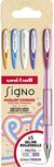 Uni-ball roller Signo Pastel, medium punt, geassorteerde kleuren, etui van 5 stuks Uni-ball roller Signo Pastel, medium punt, geassorteerde kleuren, etui van 5 stuks