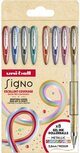 Uni-ball roller Signo Metallic, medium punt, geassorteerde kleuren, etui van 8 stuks Uni-ball roller Signo Metallic, medium punt, geassorteerde kleuren, etui van 8 stuks