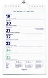 Brepols Wire-O Wand-week kalender, 4-talig, 2026 Brepols Wire-O Wand-week kalender, 4-talig, 2026