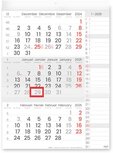 Driemaandskalender Compact Notes, 2026 Driemaandskalender Compact Notes, 2026