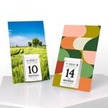 Rugschild met doorlopende foto voor de 'Druivelaar' en de 'Sablier', 2026 Rugschild met doorlopende foto voor de 'Druivelaar' en de 'Sablier', 2026