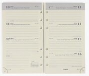 Brepols Brefax 17 vulling agendagedeelte, 2026 Brepols Brefax 17 vulling agendagedeelte, 2026
