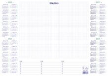 Brepols Bureau onderlegblok, 2026 Brepols Bureau onderlegblok, 2026