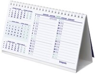 Brepols bureaukalender, horizontaal, 2026 Brepols bureaukalender, horizontaal, 2026