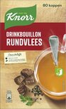 Knorr drinkbouillon rundvlees, 175 ml, doos van 80 stuks Knorr drinkbouillon rundvlees, 175 ml, doos van 80 stuks