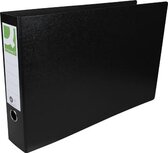 Q-CONNECT ordner, voor ft A3, uit karton, liggend, rug van 8 cm, zwart Q-CONNECT ordner, voor ft A3, uit karton, liggend, rug van 8 cm, zwart