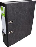Q-CONNECT ordner, voor ft A4, uit karton, rug van 8 cm, gewolkt zwart Q-CONNECT ordner, voor ft A4, uit karton, rug van 8 cm, gewolkt zwart