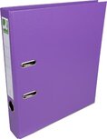 Q-CONNECT ordner, voor ft A4, volledig uit PP, rug van 5 cm, violet Q-CONNECT ordner, voor ft A4, volledig uit PP, rug van 5 cm, violet