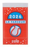 Dagblokkalender Le Farceur François Pirette 2026 Dagblokkalender Le Farceur François Pirette 2026
