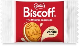 Lotus gevulde speculoos vanille, doos van 120 stuks Lotus gevulde speculoos vanille, doos van 120 stuks