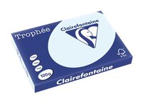 Clairefontaine Trophée Pastel, gekleurd papier, A3, 120 g, 250 vel, azuurblauw Clairefontaine Trophée Pastel, gekleurd papier, A3, 120 g, 250 vel, azuurblauw
