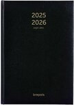 Brepols schoolagenda Bretime Lima, zwart, 2025-2026 Brepols schoolagenda Bretime Lima, zwart, 2025-2026