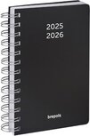 Brepols schoolagenda Wire-O, zwart, 2025-2026 Brepols schoolagenda Wire-O, zwart, 2025-2026
