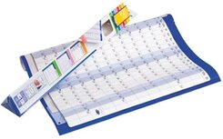Legamaster jaarplanner 2026, ft 60 x 90 cm, gelamineerd karton, opgerold, met 3 extra kolommen Legamaster jaarplanner 2026, ft 60 x 90 cm, gelamineerd karton, opgerold, met 3 extra kolommen