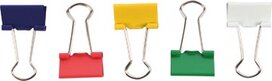 Pergamy foldbackclip 19 mm, 12 stuks Pergamy foldbackclip 19 mm, 12 stuks