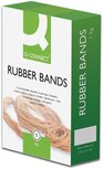 Q-CONNECT elastieken, breedte 2 mm, lengte 120 mm, doos van 1 kg Q-CONNECT elastieken, breedte 2 mm, lengte 120 mm, doos van 1 kg