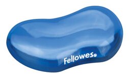 Fellowes Crystals Gel polssteun, blauw Fellowes Crystals Gel polssteun, blauw