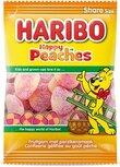 Haribo snoep perziken, zak van 185 g Haribo snoep perziken, zak van 185 g