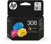 HP inktcartridge 308, 120 pagina's, OEM 7FP20UE, 3 kleuren HP inktcartridge 308, 120 pagina's, OEM 7FP20UE, 3 kleuren