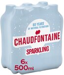 Chaudfontaine Sparkling water, fles van 50 cl, pak van 24 stuks Chaudfontaine Sparkling water, fles van 50 cl, pak van 24 stuks