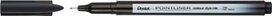 Pentel Pointliner fineliner S40, zwart Pentel Pointliner fineliner S40, zwart