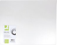 Q-CONNECT onderlegger, ft 63 x 50 cm, transparant Q-CONNECT onderlegger, ft 63 x 50 cm, transparant