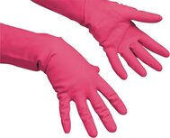 Vileda handschoenen Multi Purpose, latex, medium, rood Vileda handschoenen Multi Purpose, latex, medium, rood