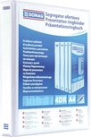 DONAU personaliseerbare ringmap, PP, ft A4, 4 D-ringen van 16 mm, wit DONAU personaliseerbare ringmap, PP, ft A4, 4 D-ringen van 16 mm, wit