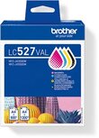 Brother inktcartridge, 900 - 1.300 pagina's, OEM LC-527VAL, 4 kleuren